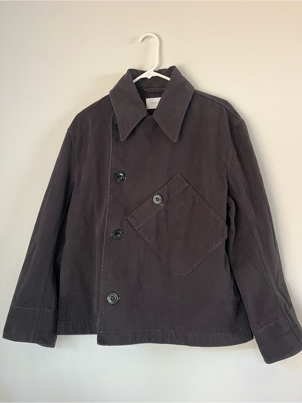 Lemaire Dispatch Jacket Size M? Black Boxy unisex men’s women’s